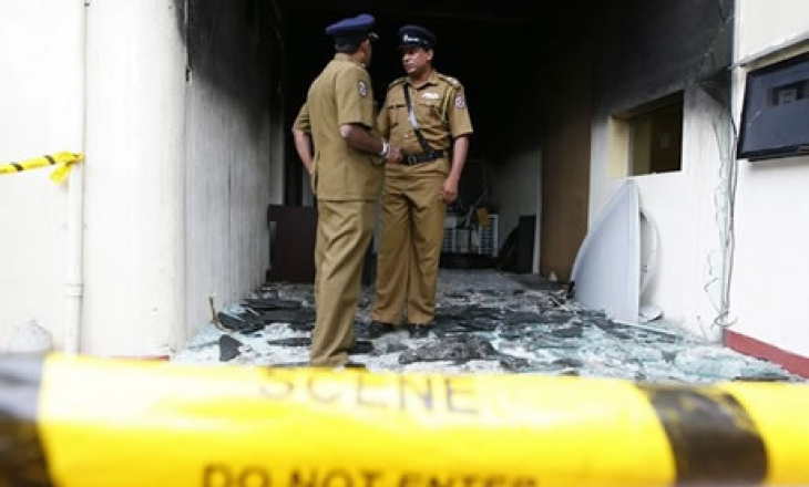 Voice of Asia Network torched in Sri Lanka
