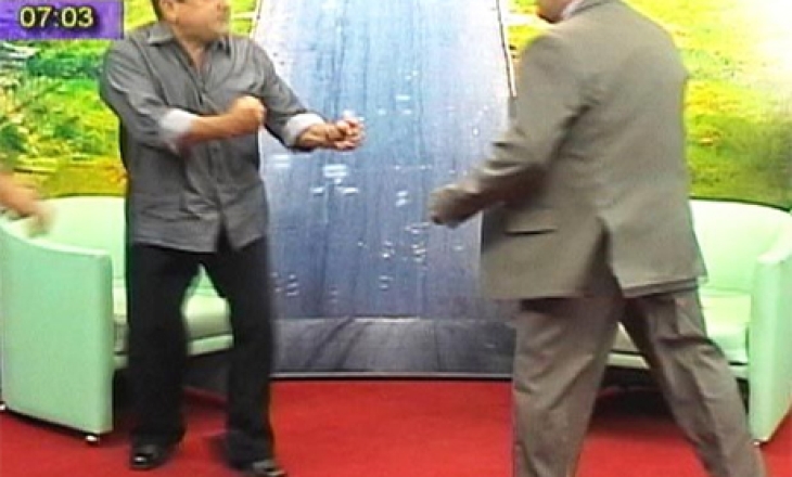 Politician, TV host hit each other during show in Brazil