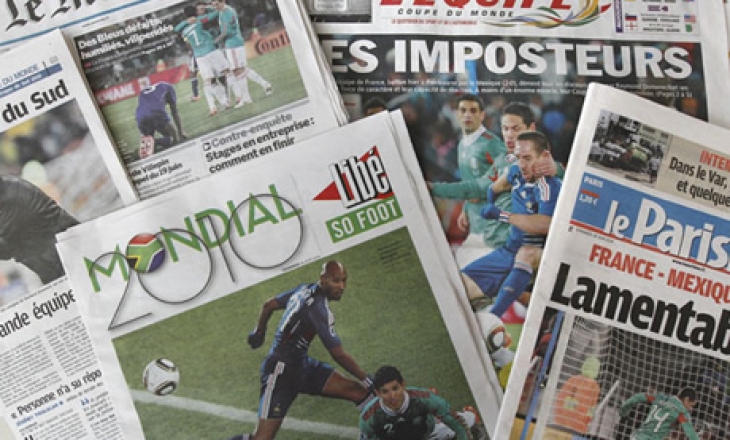 French government report calls for cuts in state aid to the press