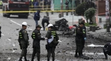 Car bomb explodes outside radio station in Bogotá