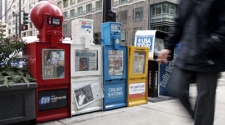 Newspaper ads in US sagged to a 25-year low in 2010