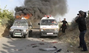 Israeli airstrike hits unarmoured Reuters vehicle in Gaza, kills cameraman