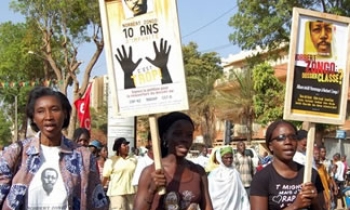 Police question protestors over march on 10th anniversary of Burkina Faso journalist’s murder