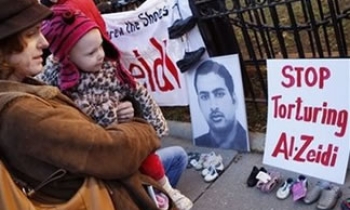 Shoe-throwing Iraqi journalist seeks fears for his life, seeks asylum in Switzerland
