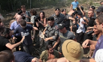 Journalists interrogated, photos seized after anti-logging protests in Russia