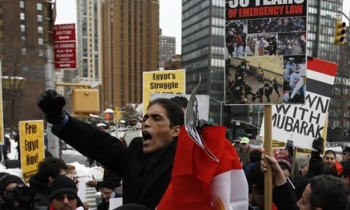Egypt was biggest international story in a single week in recent history