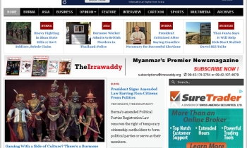 Burma's Irrawaddy threatened, hit by cyberattacks