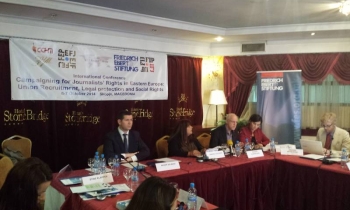 Macedonian journalists demands media reform and end of persecution of journalists